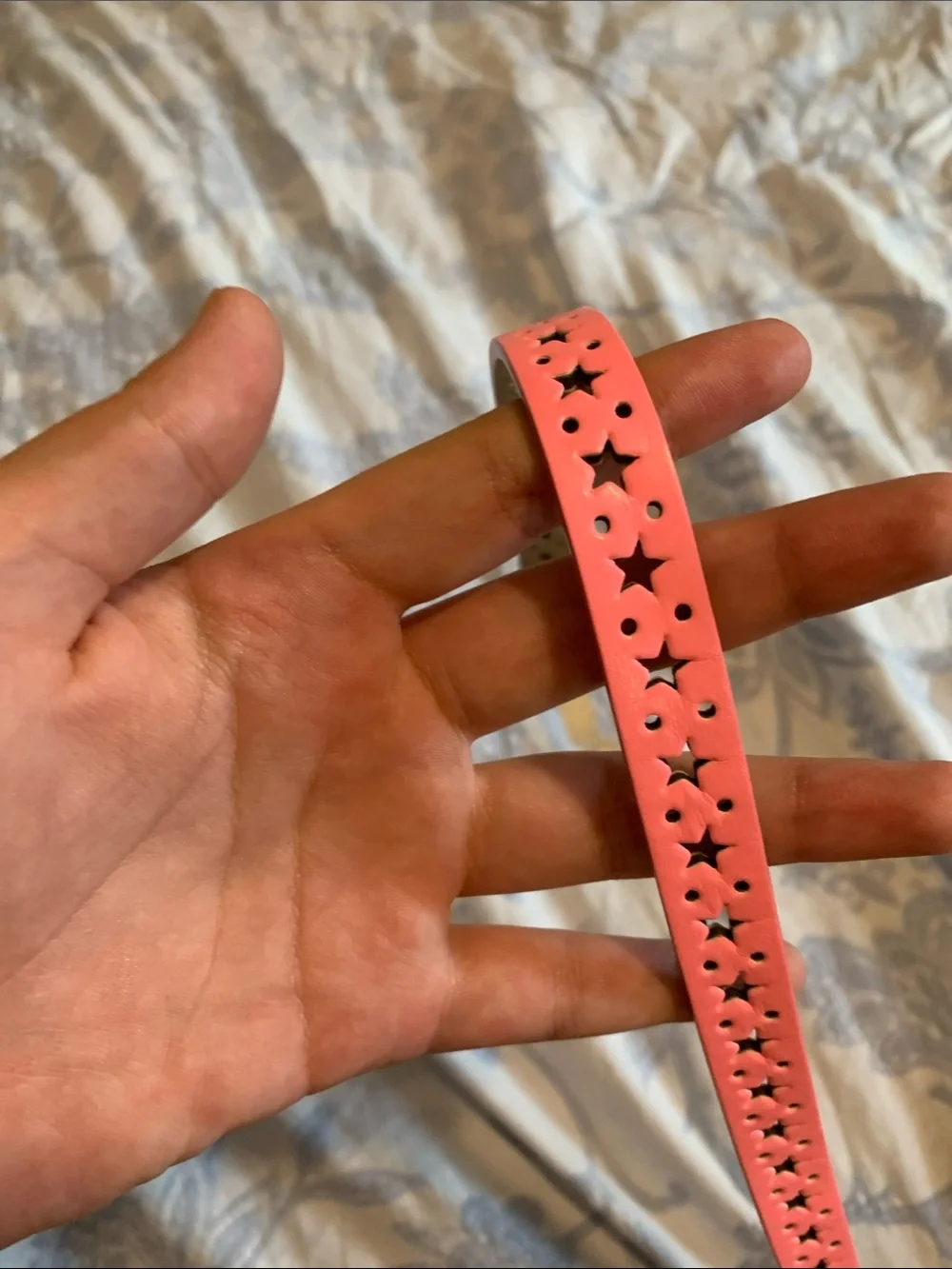 Target Pink Star-Studded Decorative Strap